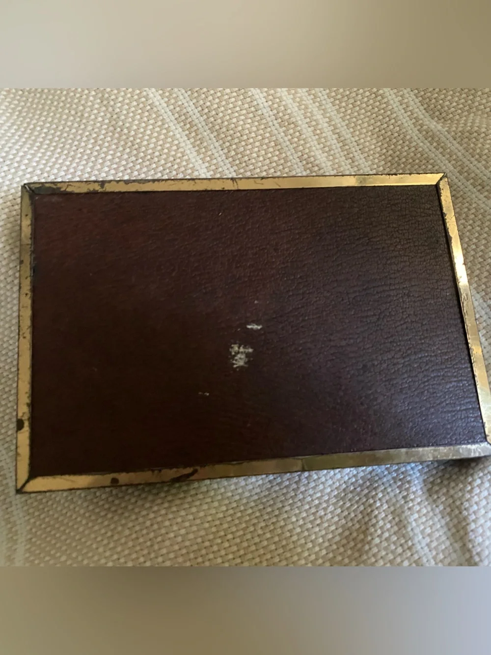 Vintage  1950’s mens manicure set. Heirloom Treasure Chest by Trim